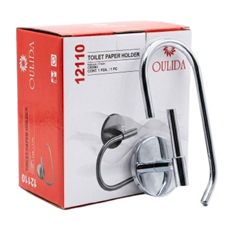 Porte Rouleau de papier OULIDA 12110 - Silver