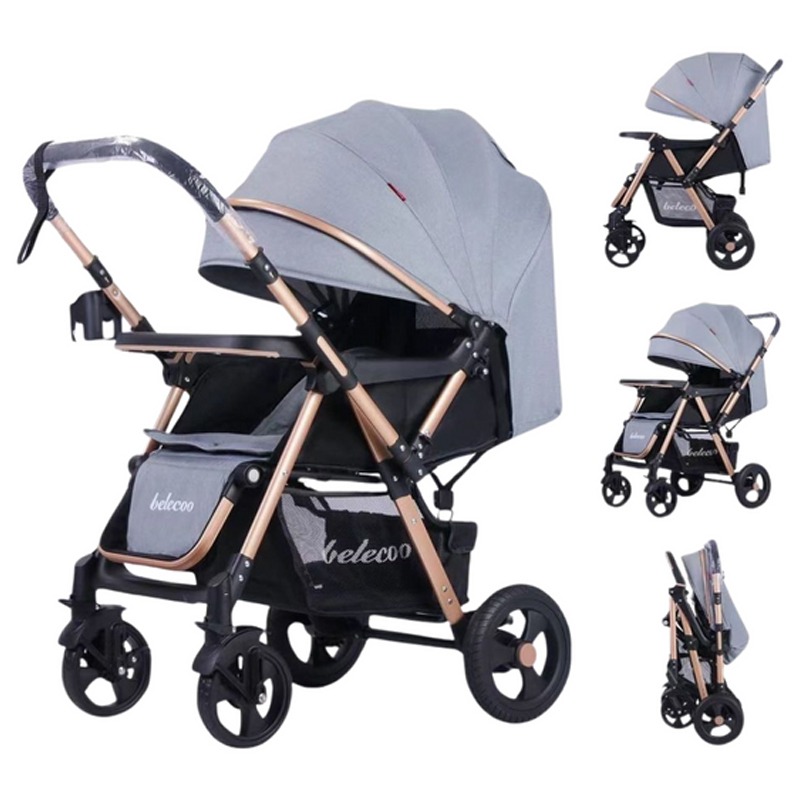 Poussette Pour Bébé BELECOO 511 - Gris