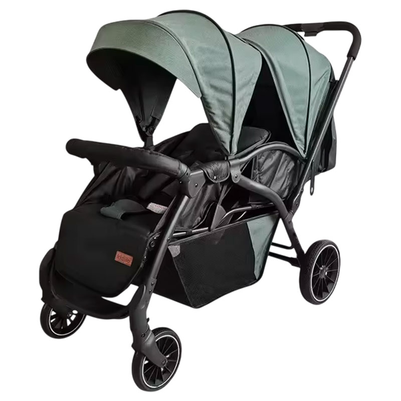 Poussette Jumeaux KIDILO LB200-VERT - Vert