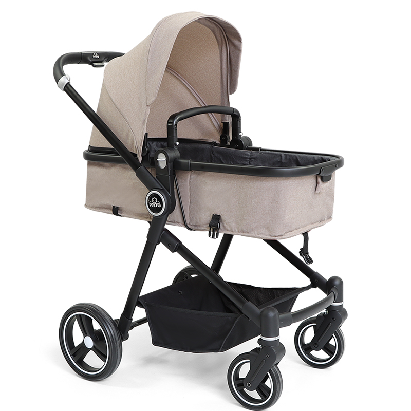 Poussette Landau PRIMA Amelia Réversible - Beige