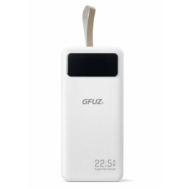 Power Bank GFUZ PB-50 80000 mAh Recharge ultra rapide - Blanc