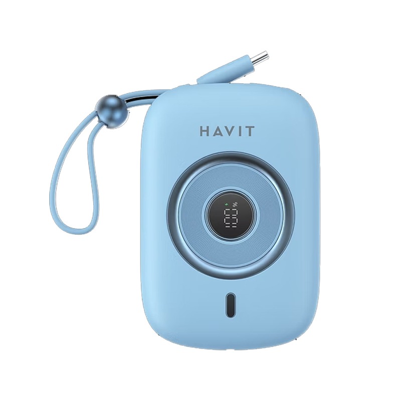 Power Bank HAVIT PB5214 35W 10000 mAh - Bleu