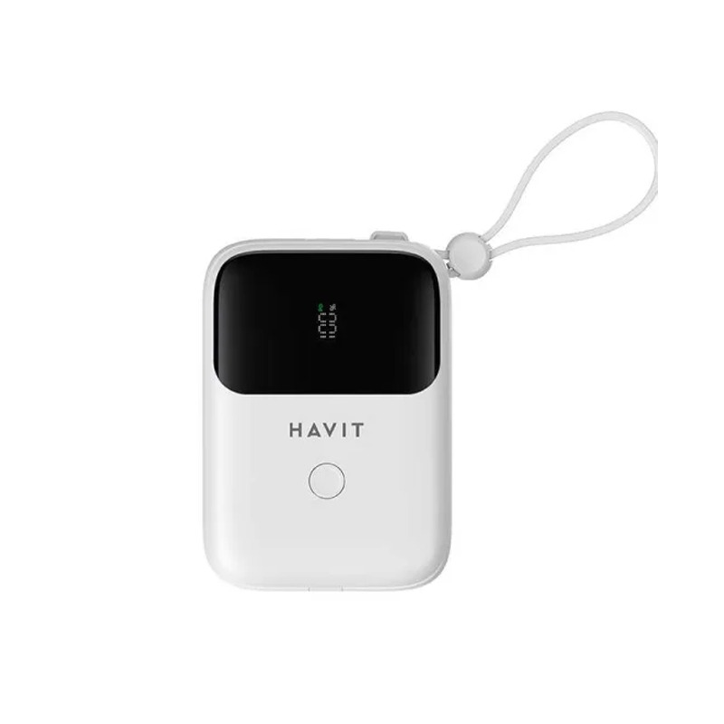 Power Bank HAVIT PB5215 PD20W 10000 mAh - Blanc