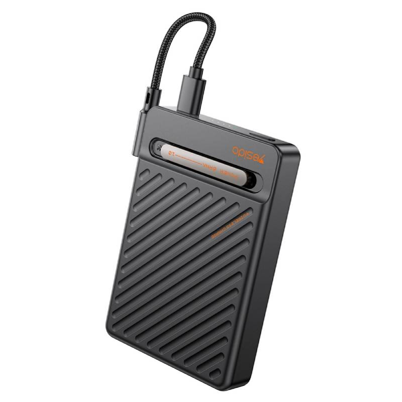 Power Bank Sans Fil YESIDO YP78 10000 mAh - Noir