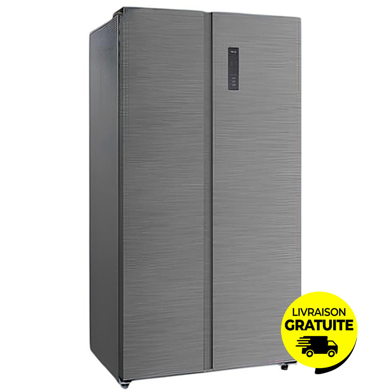 Réfrigérateur Side By Side NEWSTAR SBS560SS 560 Litres NoFrost - Silver