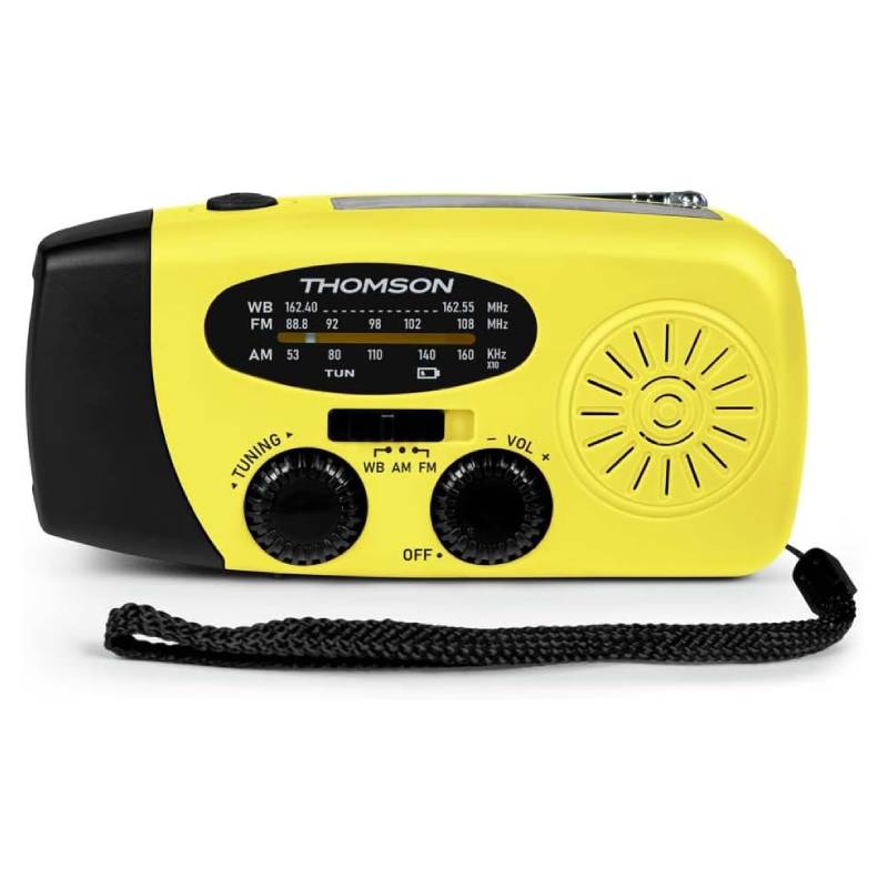 Radio Portable THOMSON Solaire RT260 - Jaune