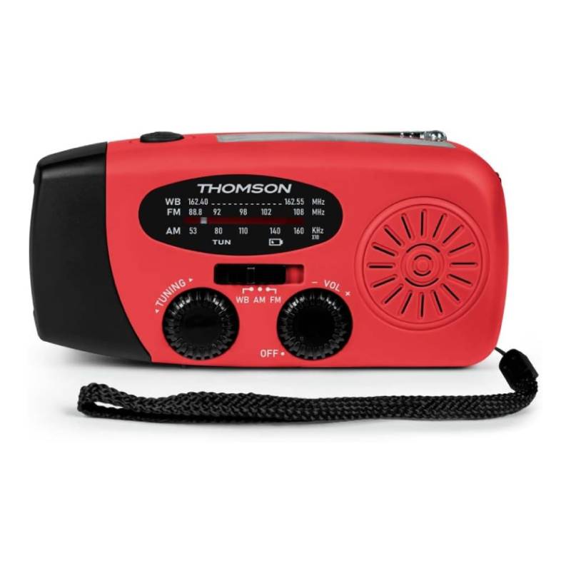 Radio Portable Thomson Solaire RT260 - Rouge