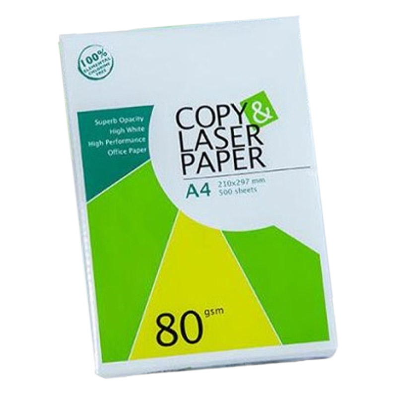 Rame papier A4 COPY LASER 80g/m² 500 feuilles