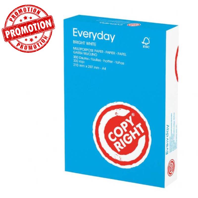 Rame Papier EVERYDAY A4 500 Feuilles