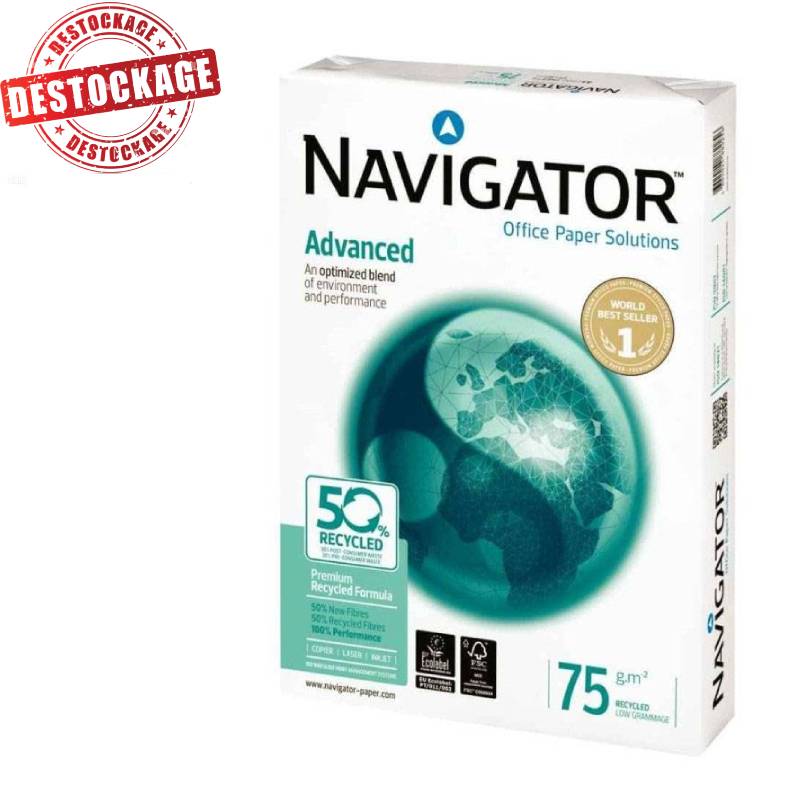 Rame Papier NAVIGATOR  A4 75g/m² 500 Feuilles