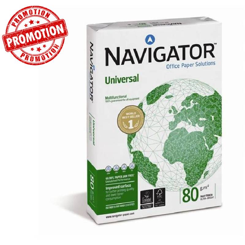 Rame papier NAVIGATOR A4 80 g/m² Extra Blanc