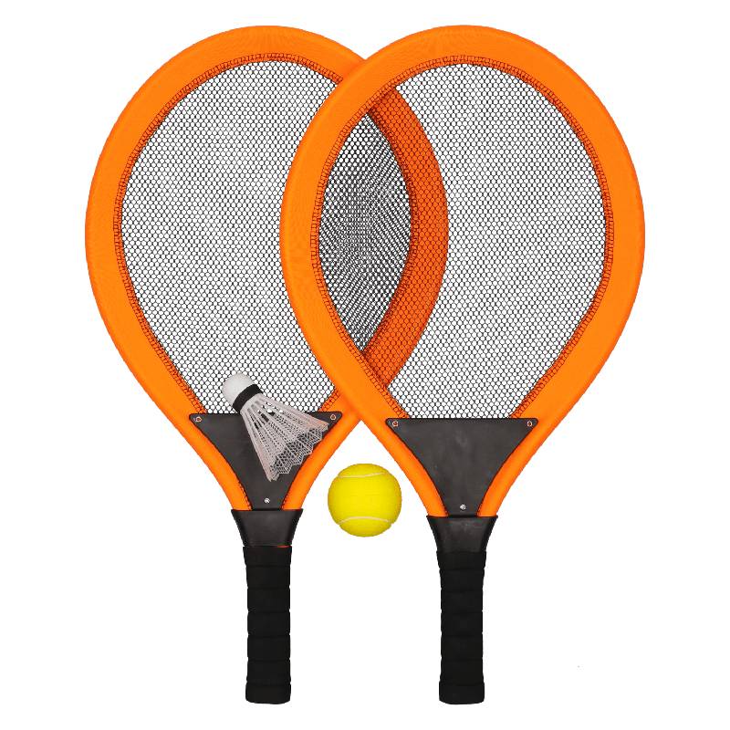Raquette de Plage Tennis HB966-06 avec Balles - Orange