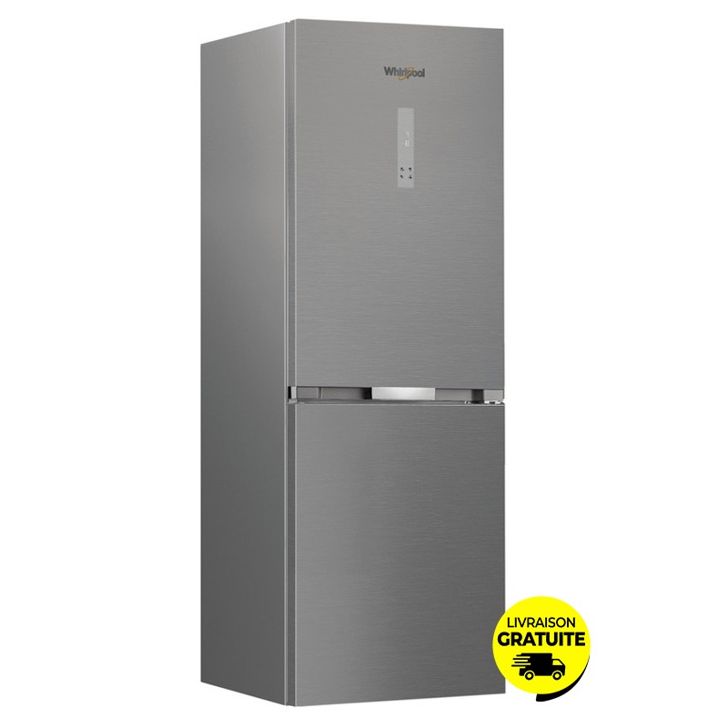 Réfrigérateur Combiné 6éme Sens  WHIRLPOOL WBMF606374XNA 316L - Inox