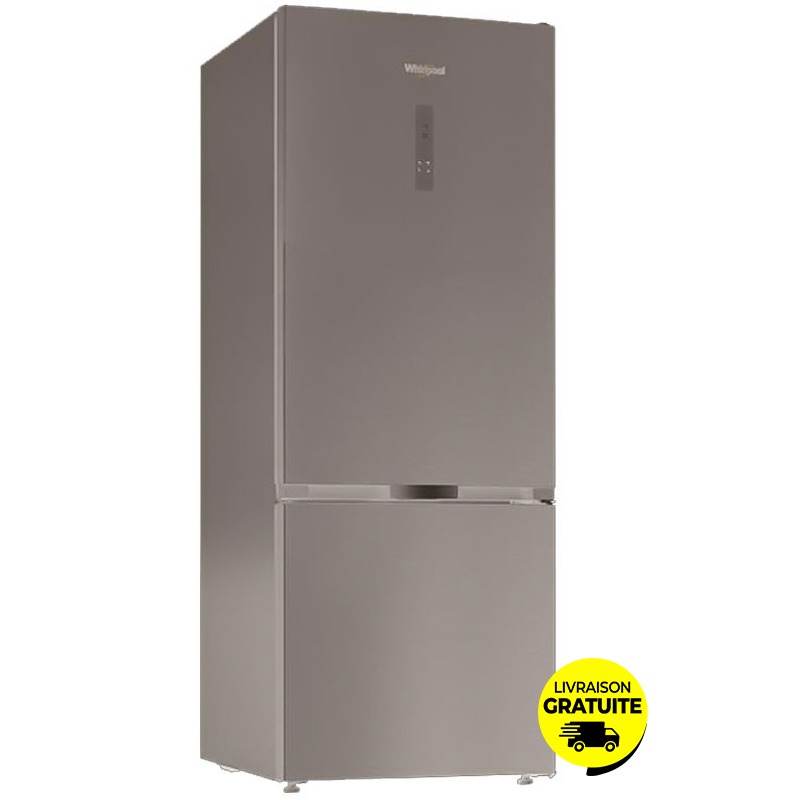 Réfrigérateur Combiné 6éme Sens WHIRLPOOL WBMF706353XNA 475L NoFrost - Inox