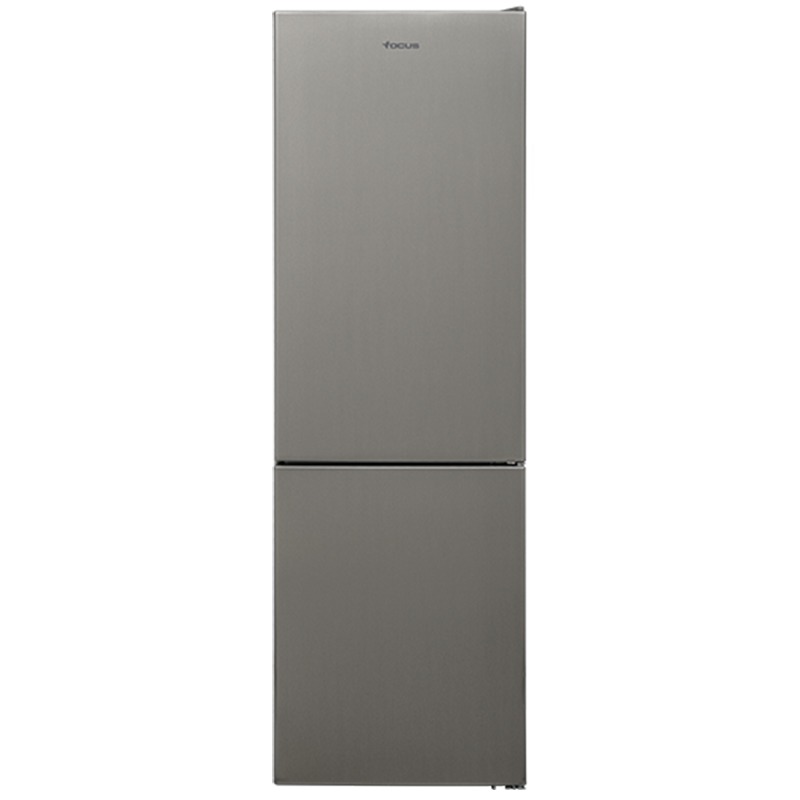 Réfrigérateur Combiné FOCUS F3760X 373L NoFrost - Silver