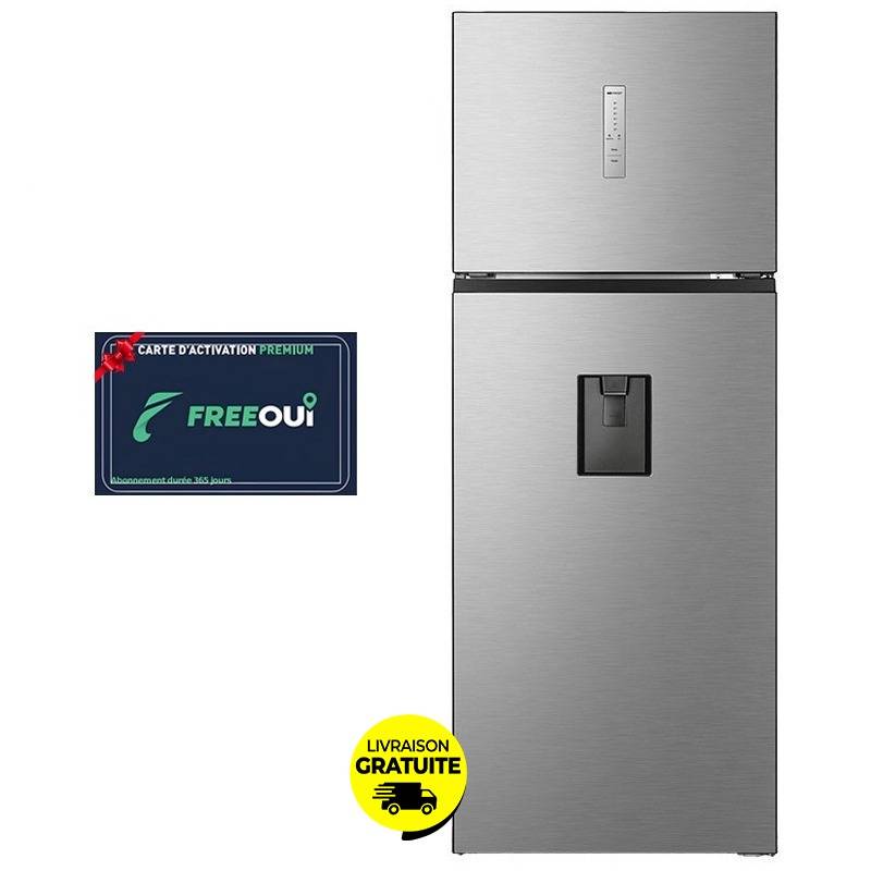 Réfrigérateur Inverter HISENSE RT-60W 470 Litres NoFrost - Inox