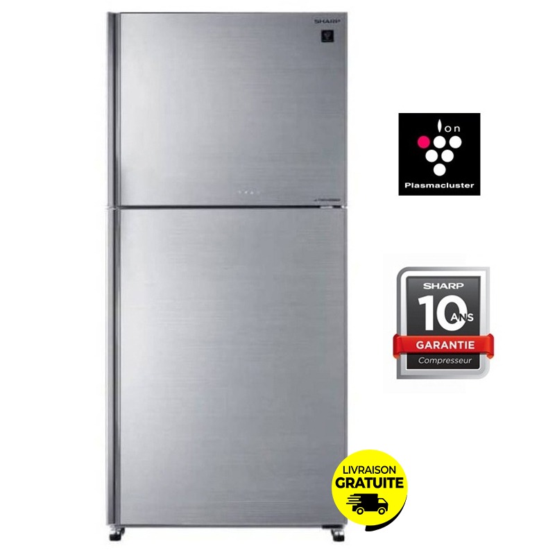 Réfrigérateur SHARP SJ-GV69-SL 690 Litres NoFrost - Silver