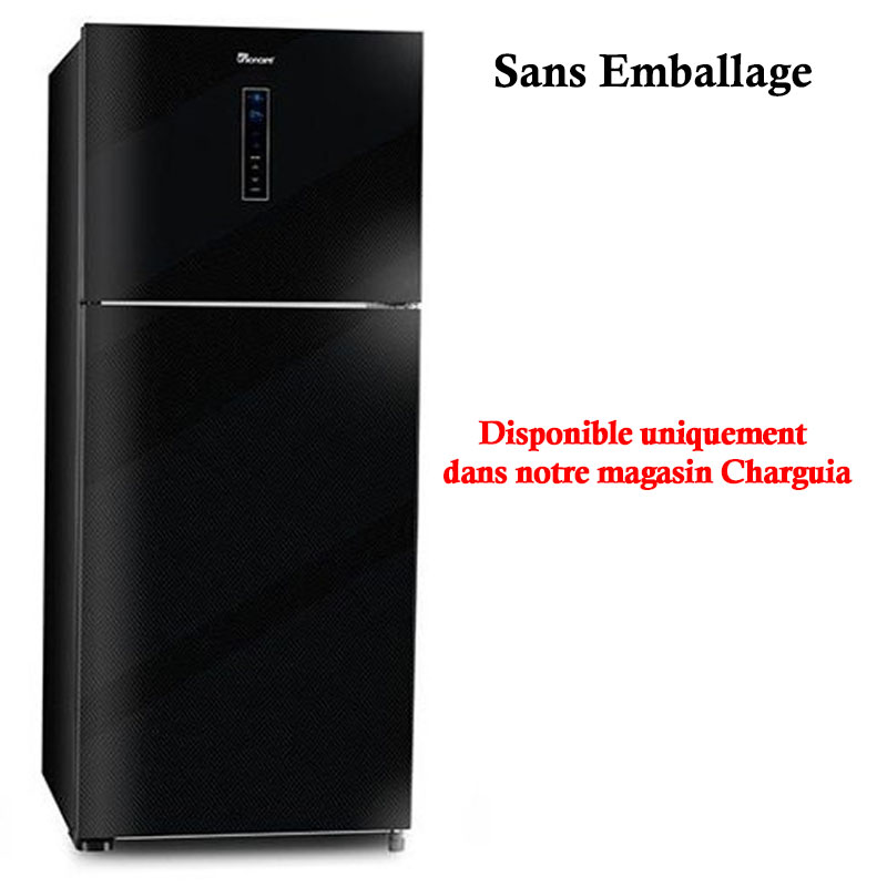 Réfrigérateur UNIONAIRE RFR-550B 550Litres NoFrost - Noir Miroir