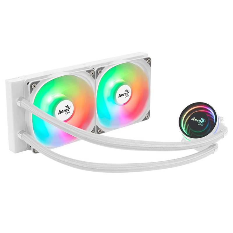 Refroidisseur De Processeur AEROCOOL Oasis L240 ARGB - Blanc