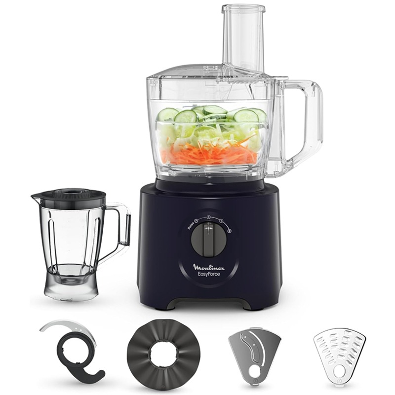 Robot Multifonction MOULINEX FP247810 800Watts - Bleu