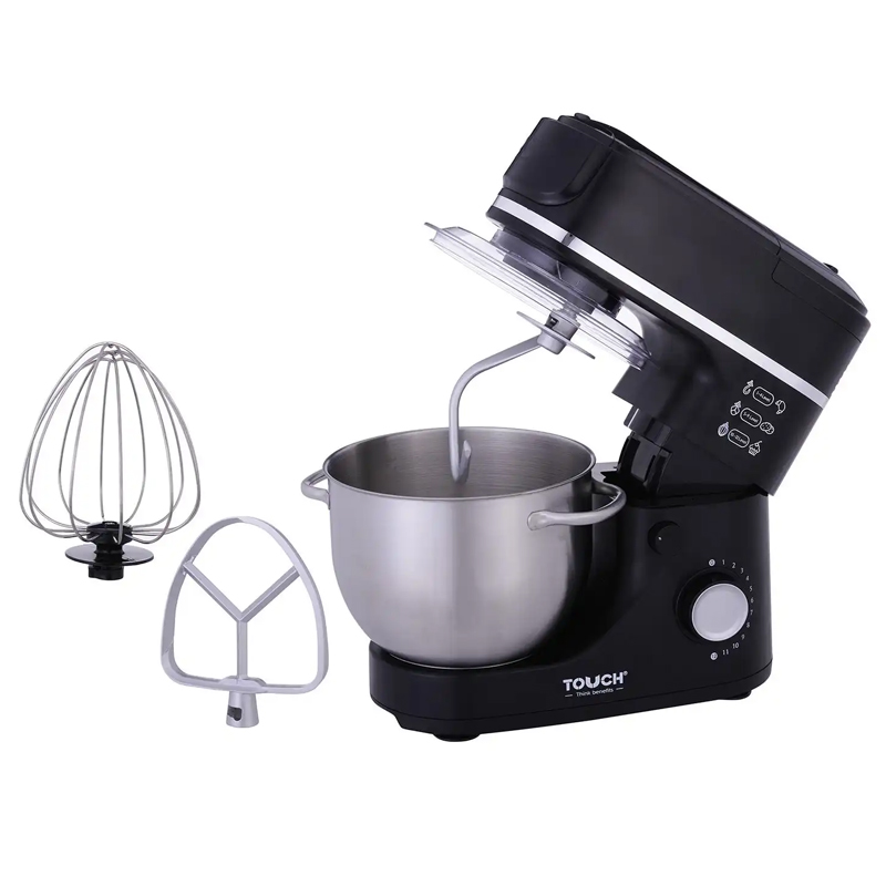 Robot Pétrin TOUCH 40566 1200W 5 Litres - Noir