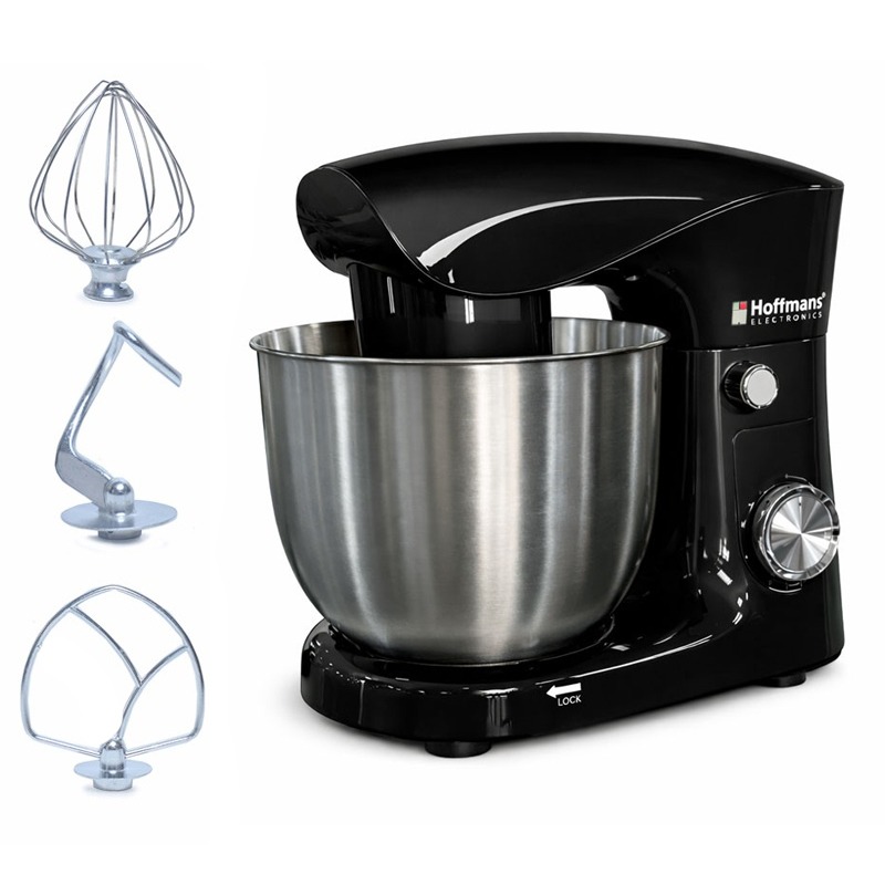 Robot Pétrin HOFFMANS HM-80886L 1500 Watts - Noir