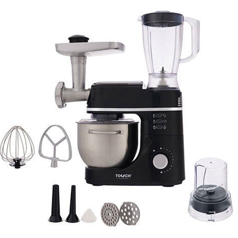 Robot Pétrin Multifonction TOUCH 40567 2000W - Noir