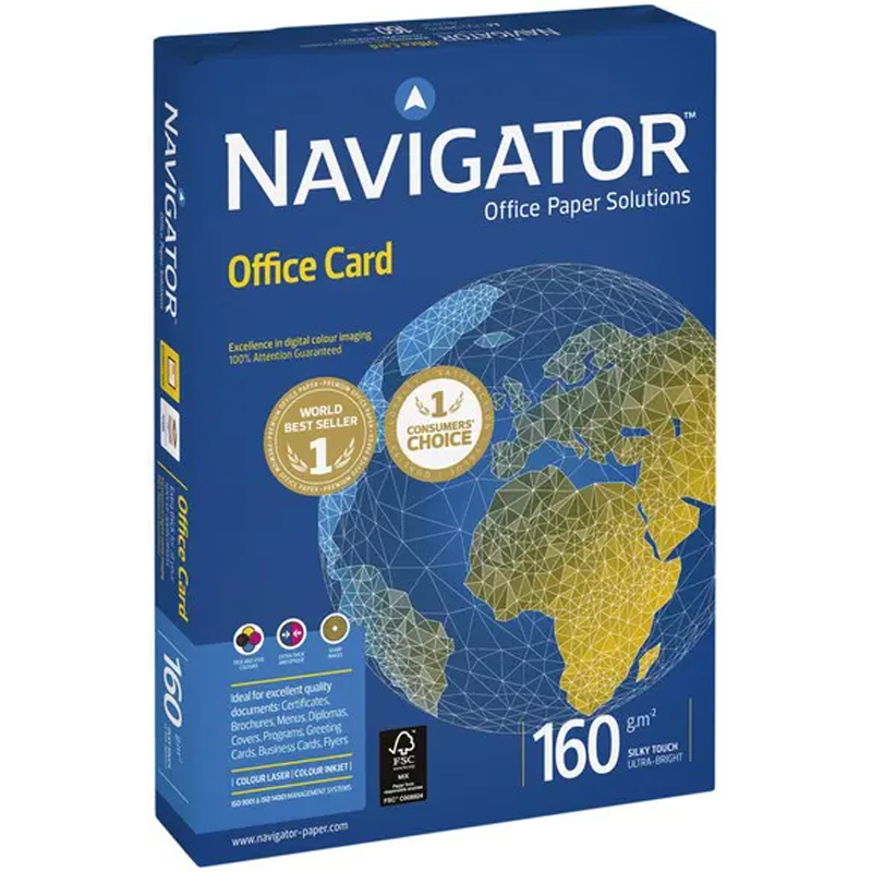 Rame papier NAVIGATOR A4 160 g/m² Extra Blanc