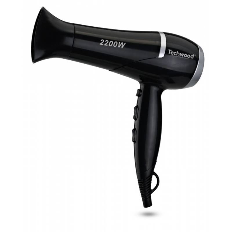 Sèche Cheveux Pro TECHWOOD TSC-2259 2200W - Noir