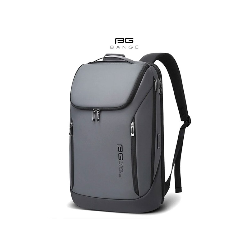 Sac à Dos BANGE BG014 Pour Pc Portable 15.6'' Avec Port USB – Gris