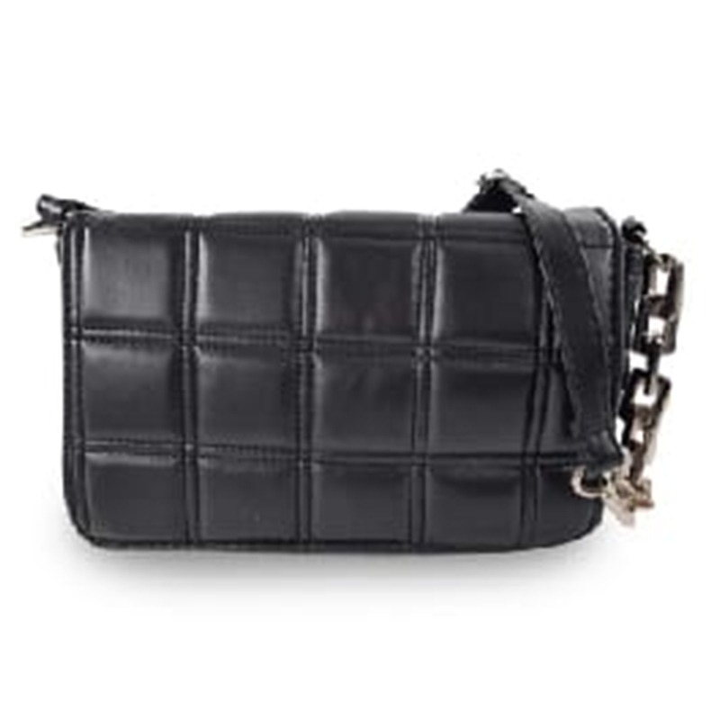 Sac Bandoulière MODALINE Mira avec Chaine - Silver & Noir