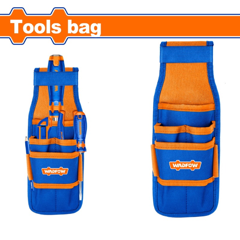 Sac à outils en polyester WADFOW  WTG2104 3 poches - Bleu