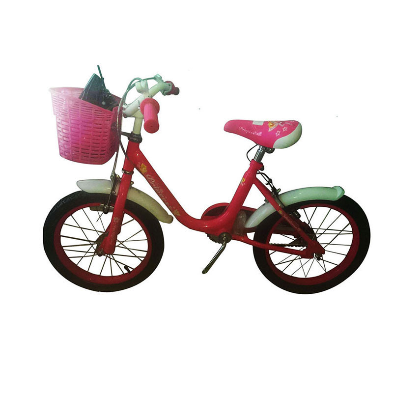 Vélo Pour Fille PRINCESSE COEBOY 12" - Rose&Blanc