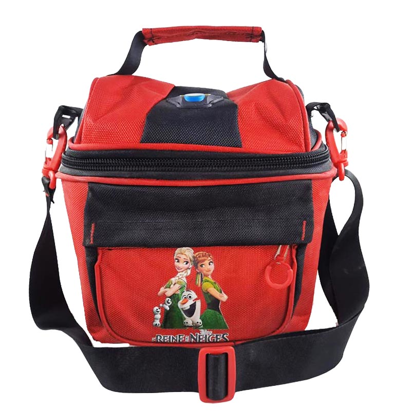 Sac à Goûter ISOTHERME PA08 - Noir&Rouge