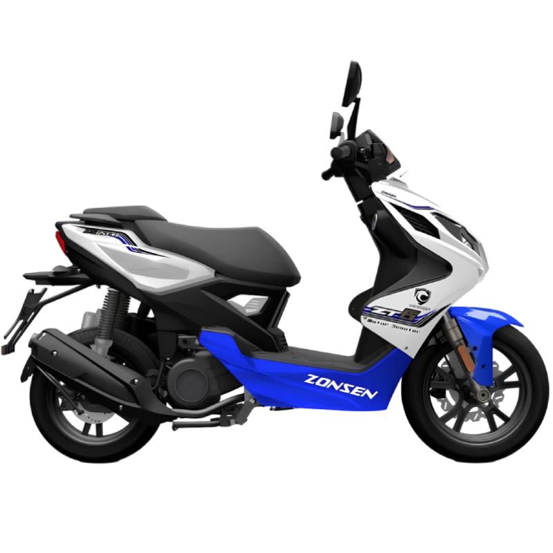 Scooter à Essence UNISCOOT ZONSEN ZT6 125CC - Bleu