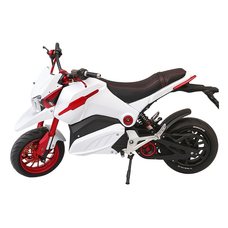 Scooter Électrique E-FLASH 2000 Watts - Blanc&Rouge