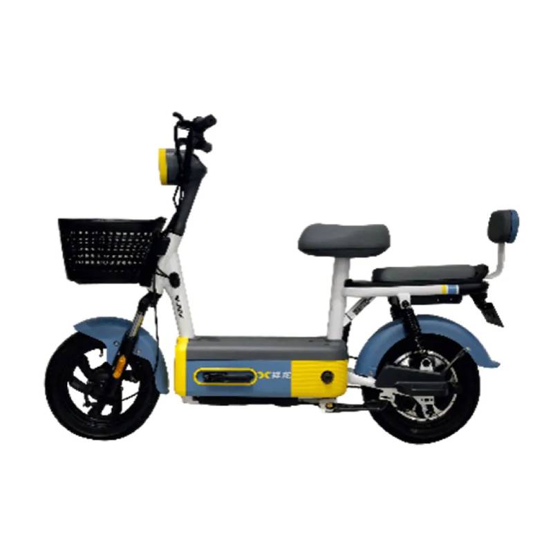 Scooter Électrique ECORIDE ZEN 600 Watts - Bleu et Jaune