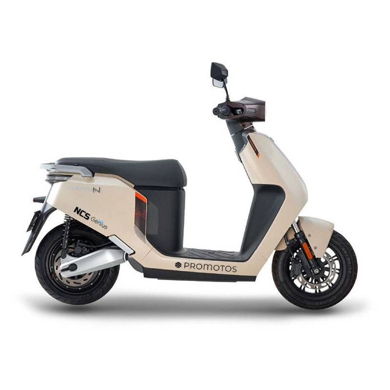 SCOOTER ELECTRIQUE LVNENG NCS GENUIS - BEIGE ET MARRON