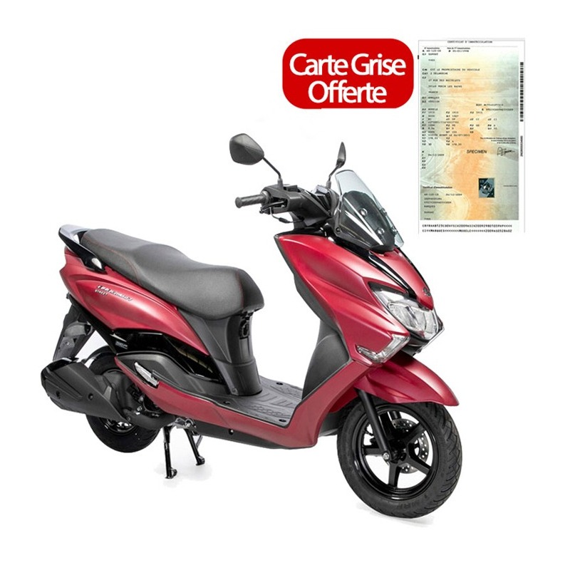 Scooter SUZUKI Burgman Street UB125EE - Rouge