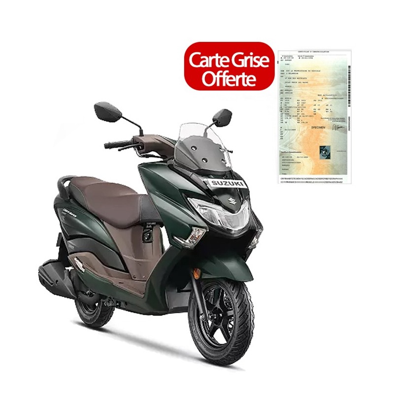 Scooter SUZUKI Burgman Street UB125EE - Vert