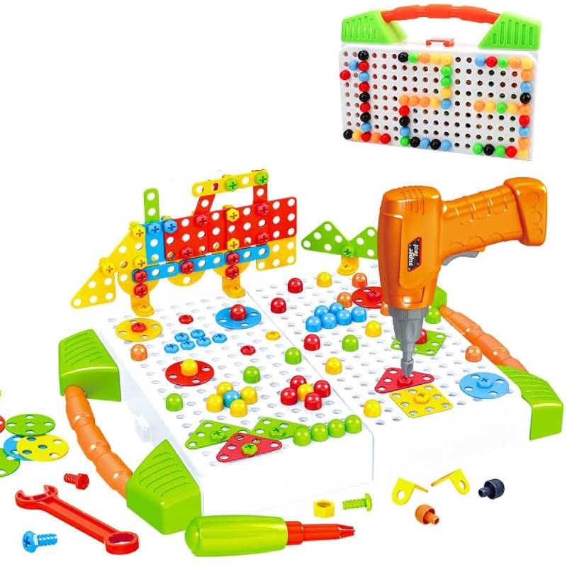 Screw Puzzle 3D 4 en 1 créatif pour enfants - 666-08