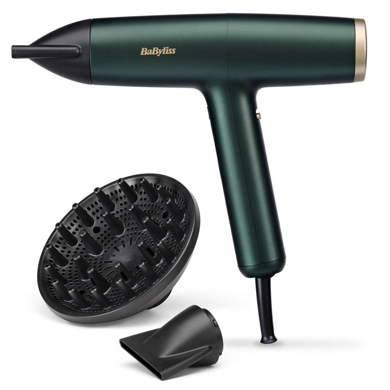 Sèche Cheveux BABYLISS Air Power Pro D6555DE 1600W - Vert