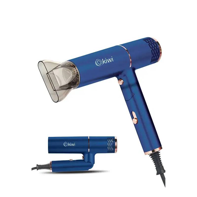 Sèche Cheveux Pliable KIWI KHD-2152 1200 Watts - Bleu
