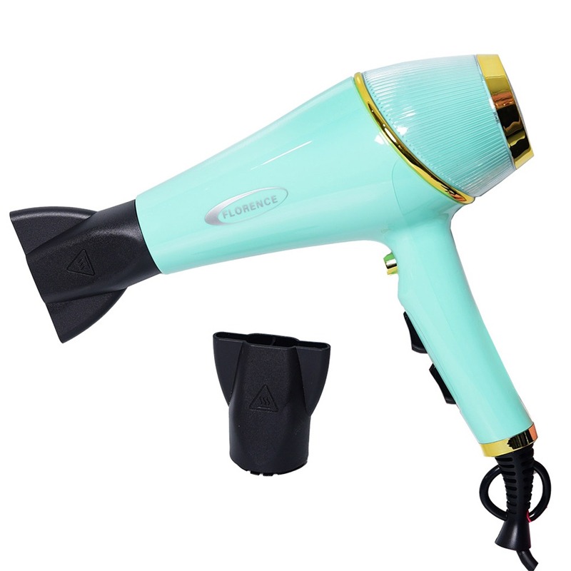 Sèche Cheveux Professionnel FLORENCE HK460 2200W - Vert
