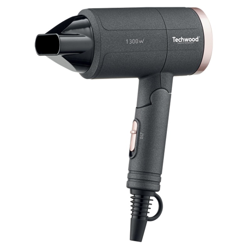 Sèche Cheveux TECHWOOD TSC-1296 1300W - Gris