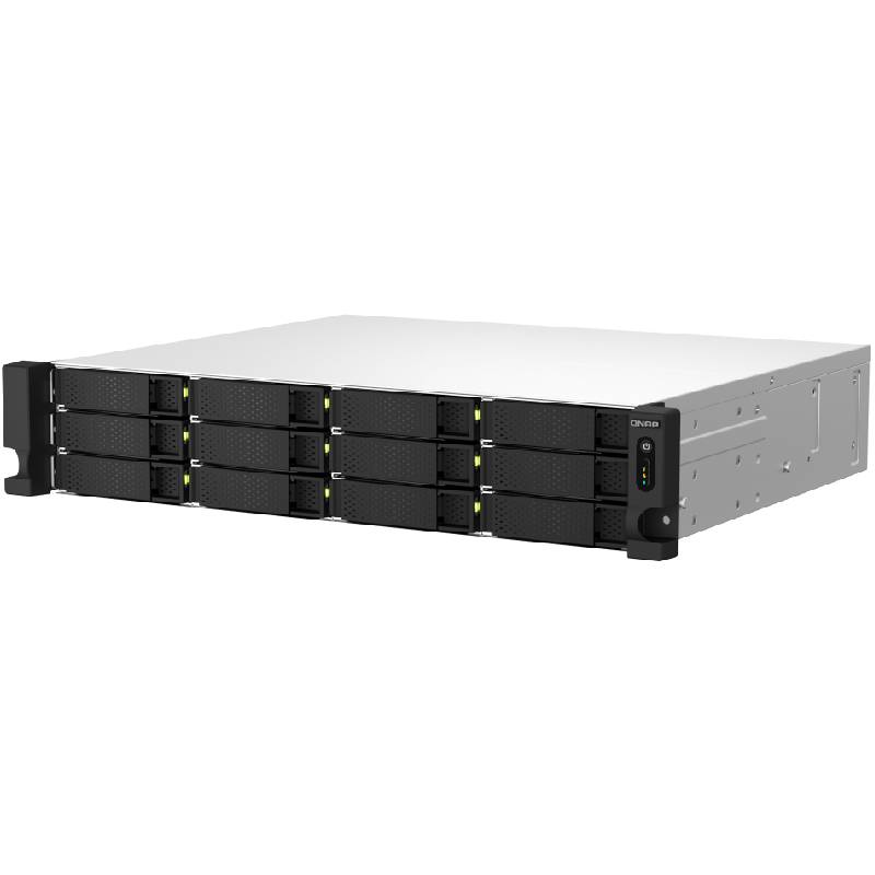 Serveur NAS QNAP TS-1264U-RP 12 Baies 8 Go