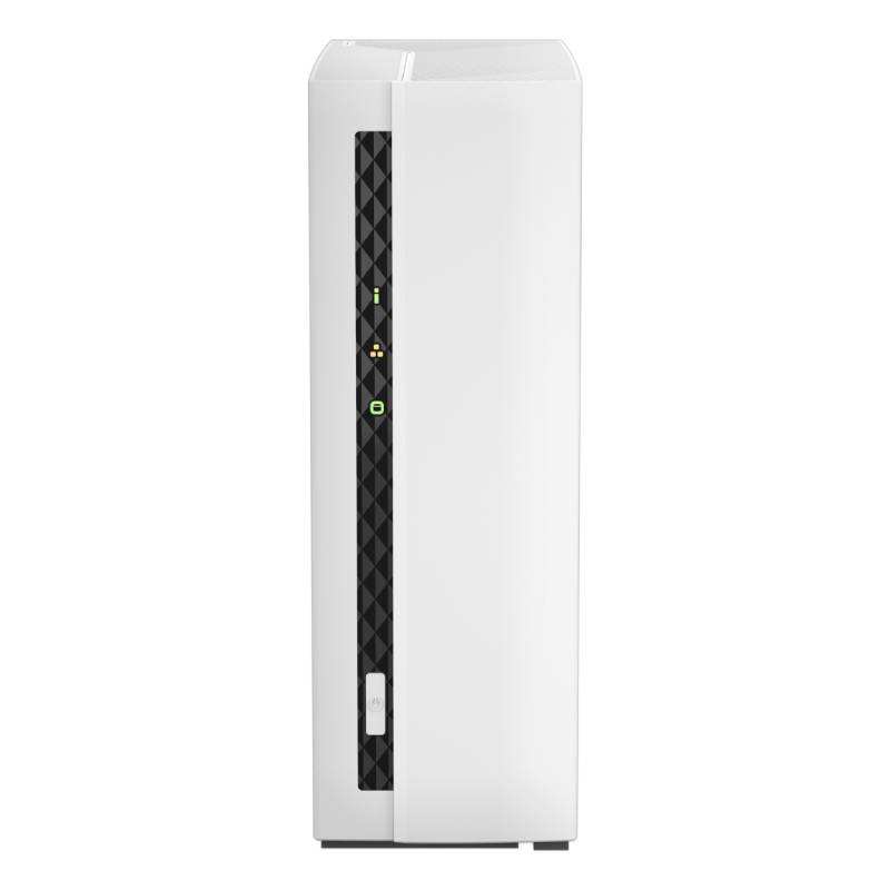 Serveur QNAP NAS  TS-133 Tour Cortex-A55 1 Baie Sans Disque - Blanc