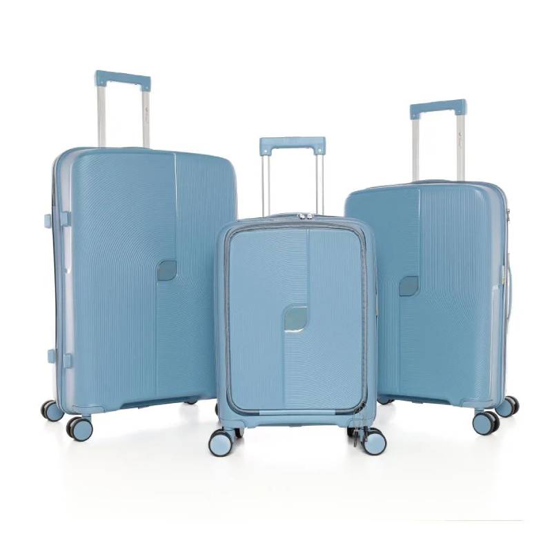 Set de 3 valises incassable VENUS - Bleu
