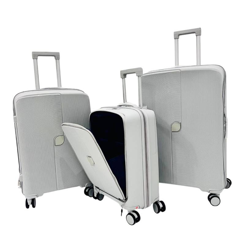 Set de 3 valises incassable VENUS - Gris