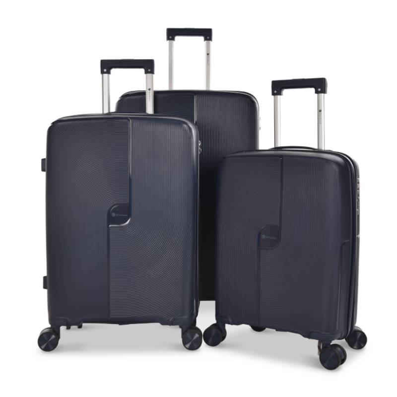 Set de 3 valises incassable VENUS - Noir